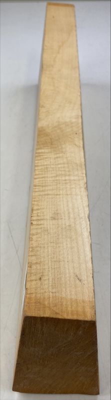 Set Back, Sides and Neck plank Curly Maple for Cello Unique Piece #011